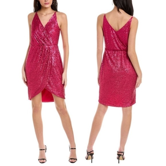 Trina Turk Allure Sequin Mini Dress - Picture 1 of 6